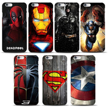 Load image into Gallery viewer, Marvel Avengers Case for coque iphone 7 8 6s Plus 5s