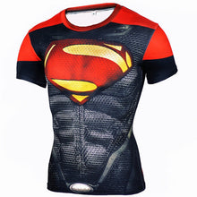 Load image into Gallery viewer, Rashgard Black Panther 3D T Shirt Men Compression Shirt Anime T-Shirt MMA Rashguard Bodybuilding Men Fitness Marvels Tshirt