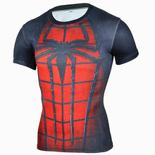 Load image into Gallery viewer, Rashgard Black Panther 3D T Shirt Men Compression Shirt Anime T-Shirt MMA Rashguard Bodybuilding Men Fitness Marvels Tshirt