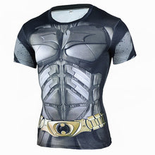Load image into Gallery viewer, Rashgard Black Panther 3D T Shirt Men Compression Shirt Anime T-Shirt MMA Rashguard Bodybuilding Men Fitness Marvels Tshirt