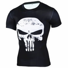Load image into Gallery viewer, Rashgard Black Panther 3D T Shirt Men Compression Shirt Anime T-Shirt MMA Rashguard Bodybuilding Men Fitness Marvels Tshirt