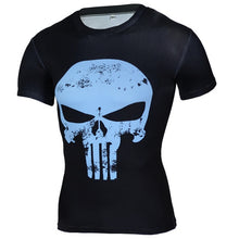 Load image into Gallery viewer, Rashgard Black Panther 3D T Shirt Men Compression Shirt Anime T-Shirt MMA Rashguard Bodybuilding Men Fitness Marvels Tshirt