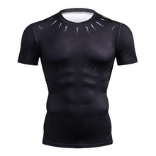 Load image into Gallery viewer, NEW 2018 Marvel Super Heroes Avenger Captain America Batman Tshirt Men Compression Base Layer Thermal Under Causal Shirt