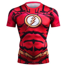 Load image into Gallery viewer, NEW 2018 Marvel Super Heroes Avenger Captain America Batman Tshirt Men Compression Base Layer Thermal Under Causal Shirt