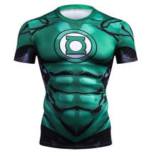 Load image into Gallery viewer, NEW 2018 Marvel Super Heroes Avenger Captain America Batman Tshirt Men Compression Base Layer Thermal Under Causal Shirt