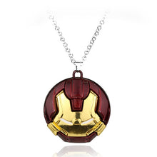 Load image into Gallery viewer, 4 Colors Iron Man Necklace Movie The Avengers Iron man