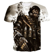 Load image into Gallery viewer, Comic Marvel Avengers T Shirt Men Superhero Captain America Spider Man Iron Man Tshirt Summer Novelty Deadpool Tee Shirts