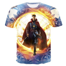 Load image into Gallery viewer, Comic Marvel Avengers T Shirt Men Superhero Captain America Spider Man Iron Man Tshirt Summer Novelty Deadpool Tee Shirts