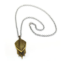 Load image into Gallery viewer, Captain America A Shield necklace rotatable Avengers Infinity War