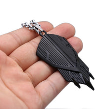 Load image into Gallery viewer, Captain America A Shield necklace rotatable Avengers Infinity War