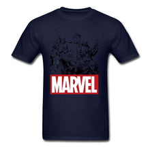 Load image into Gallery viewer, Newest Men Top Grey T-shirts Hulk Marvel Clothes Crew Neck Tshirt Short Sleeve 100% Cotton T Shirts Superheroes Tops &amp; Tees