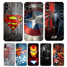 Load image into Gallery viewer, Marvel Avengers  iPhone Cases for iPhone 6s 7 8 Plus XS Max XR X 10