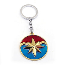 Load image into Gallery viewer, New Hot Marvel Hero Logo Keychain Keyring Spider man