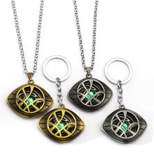 Load image into Gallery viewer, Doctor strange keychain Marvel Superhero Movie key chain Avengers: Infinity War gift keychain