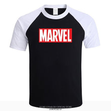 Load image into Gallery viewer, 2018 New Fashion MARVEL t-Shirt men cotton short sleeves Casual male tshirt marvel t shirts men tops tees Free shipping