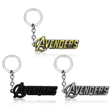 Load image into Gallery viewer, Marvel the Avengers logo Keychain Avengers Fans Chaveiro Key Chain