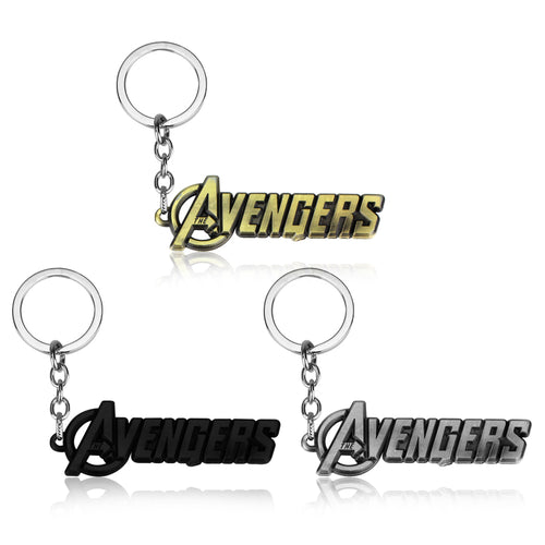 Marvel the Avengers logo Keychain Avengers Fans Chaveiro Key Chain