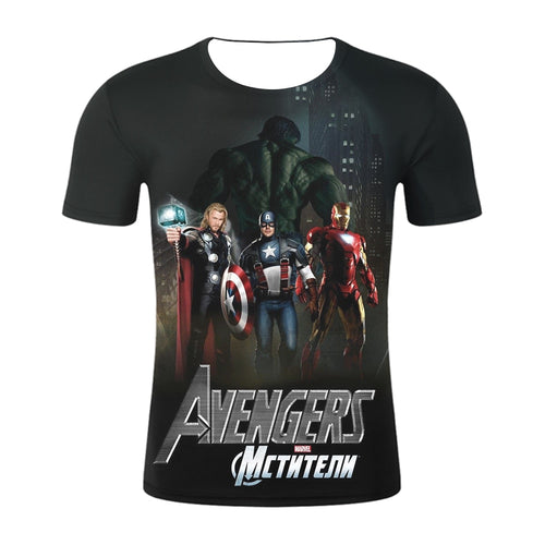 New design t shirt marvel movie Avengers Endgame