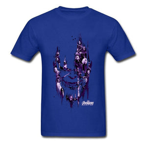 Thanos Tshirt Men Infinity War T Shirt USA T-Shirt Endgame