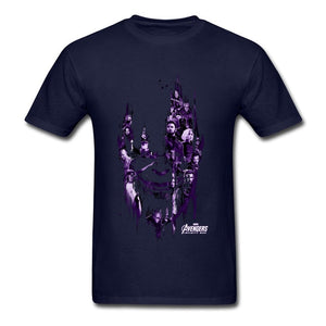Thanos Tshirt Men Infinity War T Shirt USA T-Shirt Endgame