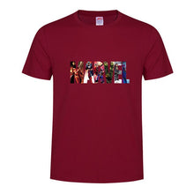 Load image into Gallery viewer, 2019 Fashion New High Quality Cotton T Shirt Men Clothing Marvel Tshirts Print Superhero Funny Avenger Pattern T-shirt Tops T003