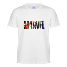 Load image into Gallery viewer, 2019 Fashion New High Quality Cotton T Shirt Men Clothing Marvel Tshirts Print Superhero Funny Avenger Pattern T-shirt Tops T003