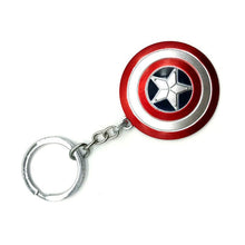 Load image into Gallery viewer, Avengers Infinity War Captain America Shield Keychains Marvel