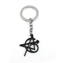 Load image into Gallery viewer, Avengers Infinity War Captain America Shield Keychains Marvel