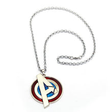 Load image into Gallery viewer, Marvel Avengers 4 Captain America necklace
