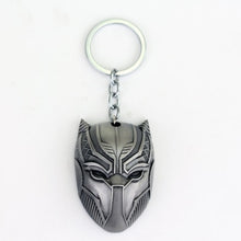 Load image into Gallery viewer, Marvel Avengers Endgame Keychain Thor Hammer Iron Man Black Panther Mask Captain America Key Chain