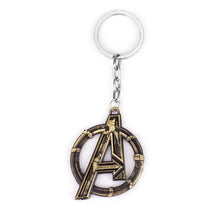 Load image into Gallery viewer, Marvel Avengers Endgame Keychain Thor Hammer Iron Man Black Panther Mask Captain America Key Chain