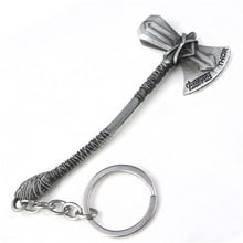 Load image into Gallery viewer, Marvel Avengers Endgame Keychain Thor Hammer Iron Man Black Panther Mask Captain America Key Chain