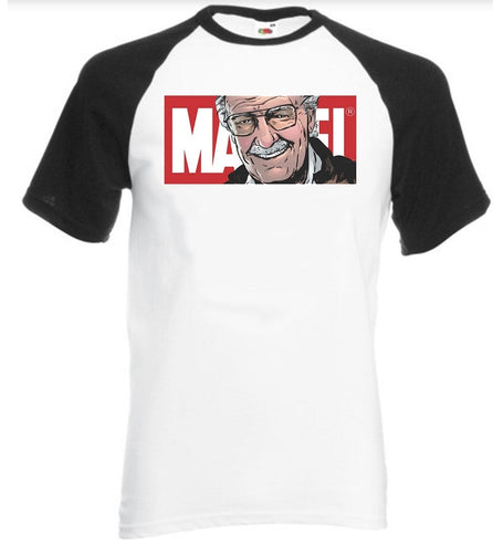 Unisex Stan Lee Classic Print T-Shirt Men/Women Short Sleeve O-Neck Harajuku Tshirt Boy Marvel Comics Superhero T Shirt
