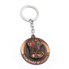 Load image into Gallery viewer, Marvel Avengers 4 Infinity War keychain Thanos glove