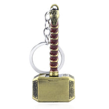 Load image into Gallery viewer, 2019 New Enamel Marvel Thor Hammer Key chain