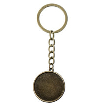 Load image into Gallery viewer, Movie Iron Man Arc Reactor Keychain Tony Stark Marvel The Avengers 4 Age Of Ultron Glass Key Ring