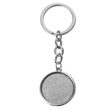 Load image into Gallery viewer, Movie Iron Man Arc Reactor Keychain Tony Stark Marvel The Avengers 4 Age Of Ultron Glass Key Ring