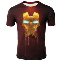 Load image into Gallery viewer, 2018 Marvel Avengers 3 Iron Man 3D Print T-shirt Men/Women T shirt