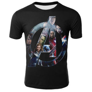 2018 Marvel Avengers 3 Iron Man 3D Print T-shirt Men/Women T shirt