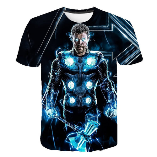 New design t shirt men/women marvel movie Avengers Endgame 3D print t-shirts Short sleeve Harajuku style tshirt streetwear tops