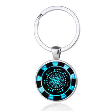 Load image into Gallery viewer, Iron Man Tony Stark Keychain Marvel The Avengers 4 Endgame  Realm Series Key Ring Car Key Chain