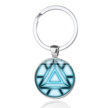 Load image into Gallery viewer, Iron Man Tony Stark Keychain Marvel The Avengers 4 Endgame  Realm Series Key Ring Car Key Chain