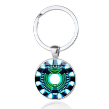 Load image into Gallery viewer, Iron Man Tony Stark Keychain Marvel The Avengers 4 Endgame  Realm Series Key Ring Car Key Chain