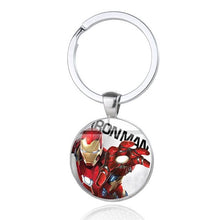 Load image into Gallery viewer, Iron Man Tony Stark Keychain Marvel The Avengers 4 Endgame  Realm Series Key Ring Car Key Chain
