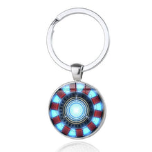 Load image into Gallery viewer, Iron Man Tony Stark Keychain Marvel The Avengers 4 Endgame  Realm Series Key Ring Car Key Chain