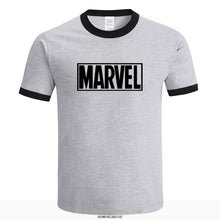 Load image into Gallery viewer, 2018 New Fashion MARVEL t-Shirt men High Quality cotton short sleeves Casual male tshirt marvel t shirts men tops tees