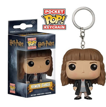 Load image into Gallery viewer, FUNKO POP New arrival Marvel Keychain Spider Chivalrous U.S.A Captain Harry potter Game of Thrones Key Chains with box