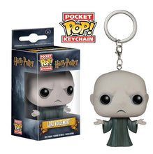 Load image into Gallery viewer, FUNKO POP New arrival Marvel Keychain Spider Chivalrous U.S.A Captain Harry potter Game of Thrones Key Chains with box