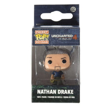 Load image into Gallery viewer, FUNKO POP New arrival Marvel Keychain Spider Chivalrous U.S.A Captain Harry potter Game of Thrones Key Chains with box