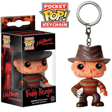 Load image into Gallery viewer, FUNKO POP New arrival Marvel Keychain Spider Chivalrous U.S.A Captain Harry potter Game of Thrones Key Chains with box